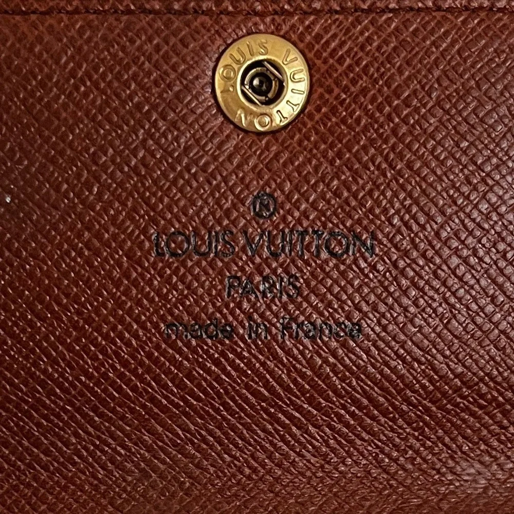 Louis Vuitton Monogram 4-Key Holder Rare 4-Hook Version France 1998